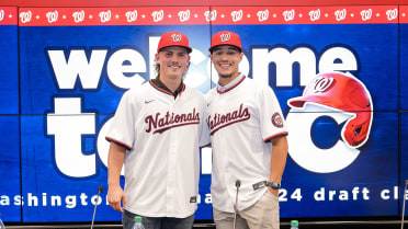 Nats sign top Draft pick King, 3rd-rounder Bazzell