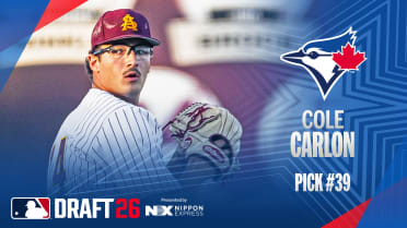 'He's got two October pitches': Blue Jays draft ASU lefty Carlon with 1st pick