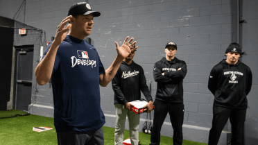Veteran big leaguer Rich Hill impacts young players at Northeast Scouts Clinic