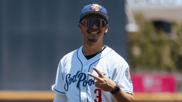 Known for his hit tool, D-backs' No. 5 prospect flips script and drills first Double-A homer