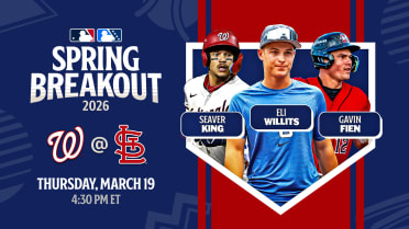 Here's the Nationals' player pool for their Spring Breakout game