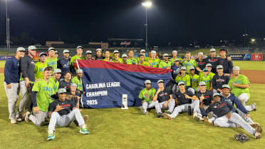 2025 Draft class propels Guardians' Single-A affiliate to Carolina League title
