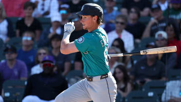 No. 1 prospect Emerson living it up as surprise member of Mariners' taxi squad