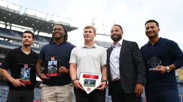 5 Nats prospects honored for standout seasons in pregame ceremony