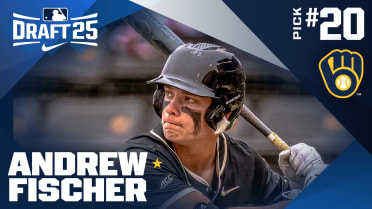 Brewers' top pick Fischer wants to model game after Bryce Harper