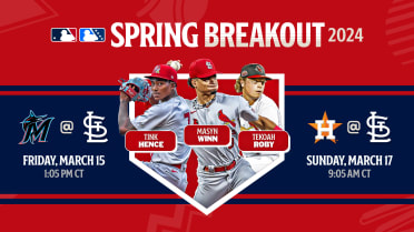 Here are the Cardinals' Spring Breakout rosters