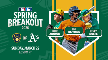 Here's the A's player pool for their Spring Breakout game