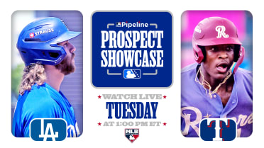 Tune into the MLB Pipeline Prospect Showcase on MLB Network on Tuesday