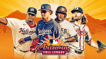 118.2 mph exit velo! 103.8 mph fastball! These are the Arizona Fall League statcast leaders