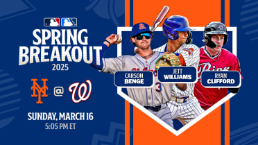 LIVE: Mets face Nationals in Spring Breakout game