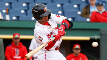 Red Sox No. 2 prospect Arias sets tone with second Double-A homer of year, then builds on it