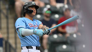11 HRs in 14 games: Guardians' Velazquez surges closer to MLB callup