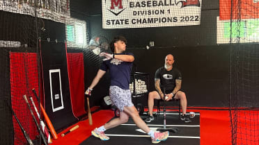 How a home batting cage built a prospect and strengthened a bond
