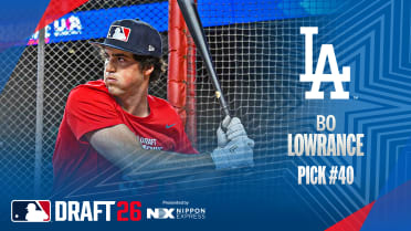 Dodgers select talented prep hitter Lowrance with No. 40 pick