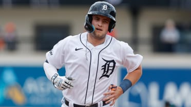 Jace Jung knocks louder on Tigers' door with 2-HR game