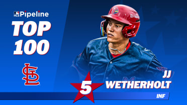 Wetherholt leads way as 5 Cards prospects make Top 100 list
