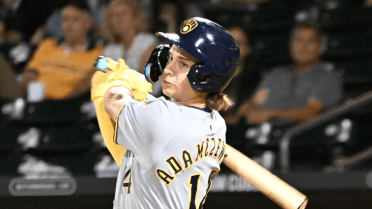 Move to the outfield paying off for Brewers' Adamczewski in Fall League