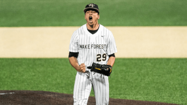 Get to know Chase Burns, Wake Forest's flame-throwing starter
