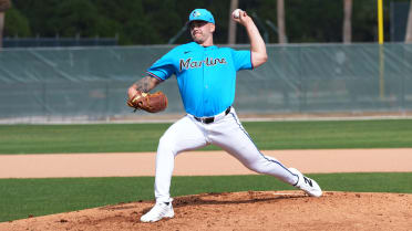 Top 100 prospect Snelling named Marlins' Grapefruit League opener starter