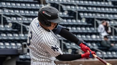 Welcome back! Yankees' top prospect homers in first Triple-A at-bat since returning from the IL