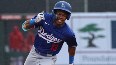 Dodgers' No. 10 prospect is building on elite speed
