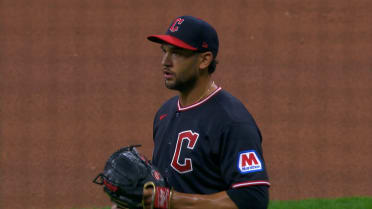Guardians get all charged up over Espino's electric MLB debut