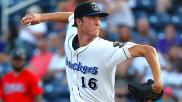 Crew's top Minors arm could follow former ace's path