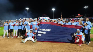 Relentless offense, improved pitching from key prospects spur Phils' Double-A squad to title