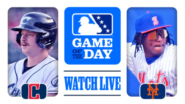 LIVE: Watch FREE as Manzardo, Acuña dig in for Guardians-Mets Triple-A clash