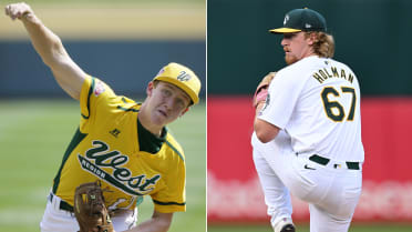 Holman makes MLB debut, 11 years after throwing no-no in LLWS