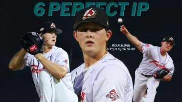 With mom cheering him on, MLB's No. 21 prospect spins 6 perfect frames, K's 11