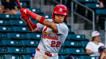 'Happy to be in a uniform': Cards prospect Peete back on his speedy feet in Fall League
