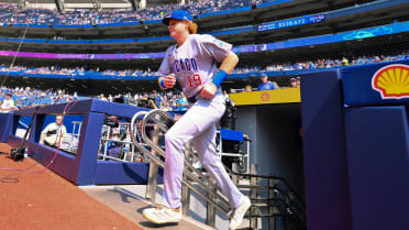 Caissie makes surreal MLB debut just miles from hometown