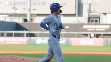 67 games in a row! MLB's No. 11 prospect makes more history with on-base streak