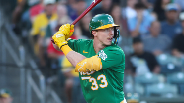 A's No. 5 prospect Bolte makes immediate impact in MLB debut to remember