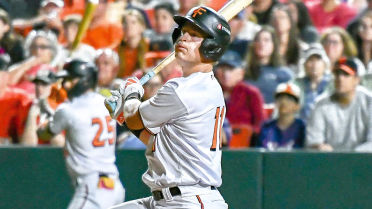 O's 2025 1st-rounder Irish continues tear with 1st career multihomer game
