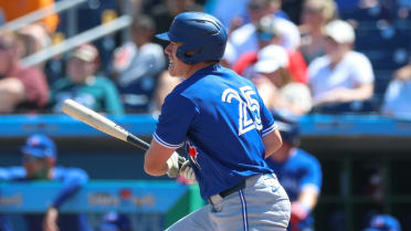 He has 20 HRs and he's at Triple-A. Could Blue Jays call up Keys?