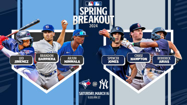LIVE: Blue Jays-Yankees Spring Breakout