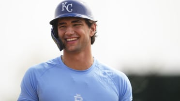 Caglianone listening, learning -- and mashing 444-foot HRs -- at Royals camp