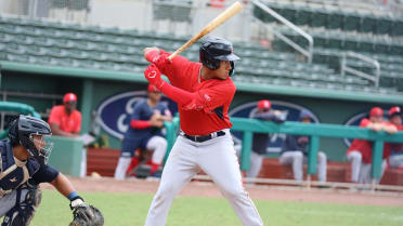 Papi's son shows some familiar flair on first pro homer in Red Sox organization