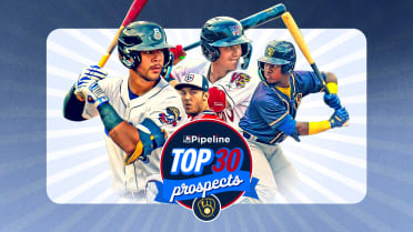 Here are the Brewers' 2025 Top 30 prospects