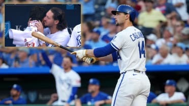 466 feet?! Cags crushes KC's longest rookie HR -- sealed with a kiss