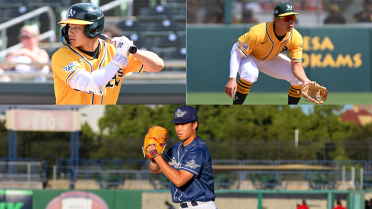 Three-way prospect makes Single-A pitching debut with scoreless frame