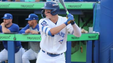 Blue Jays' top prospect enjoys 5-hit doubleheader amidst red-hot stretch