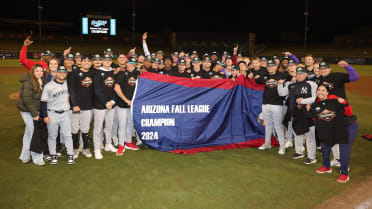 Rafters surprise Saguaros for first Arizona Fall League crown since 2019