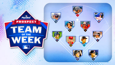 Pair of Top 100 prospects lead latest Team of the Week