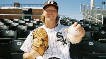 Portrait of a pitcher in progress: Smith (No. 5) learning as he goes in AFL