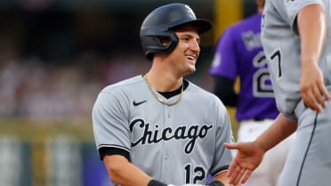 Montgomery breaks out, goes 3-for-5 in second career game