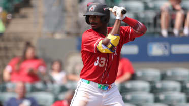 Lazaro Montes enjoying homer barrage at Double-A -- and you have to see his latest