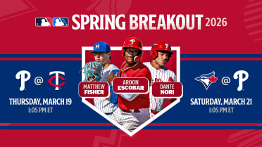 Here's the Phillies' player pool for their Spring Breakout game
